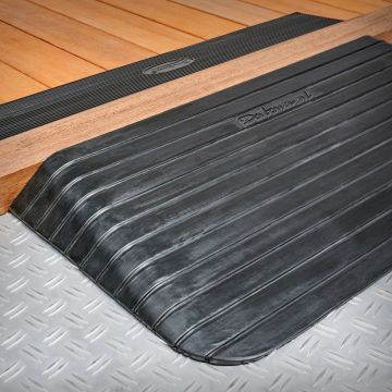 Gummirampen 15 mm + 65 mm (Kombiset)