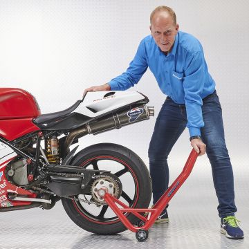 Einarm Motorrad Montageständer Ducati (21,7 & 25,7mm)