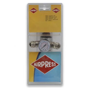 Druckminderer / Öl-Wasserabscheider 3/8” - Airpress