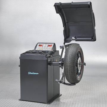 Digitale Reifenwuchtmaschine für Motorradreifen 230V 