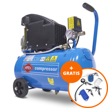 Airpress Kompressor 155/24 + 5-teiliges Zubehörset