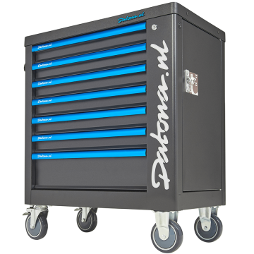 Werkzeugwagen mit Werkzeugschrank - "Black-Line"