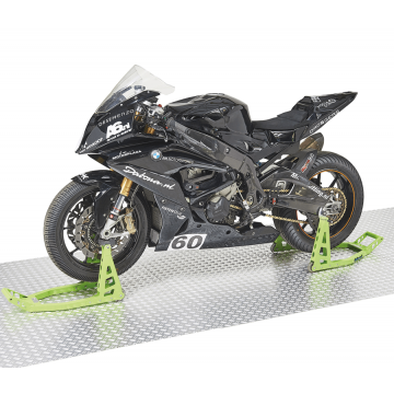 Motorrad Montageständer MotoGP (Vorderrad + Hinterrad) - Kawasaki Grün
