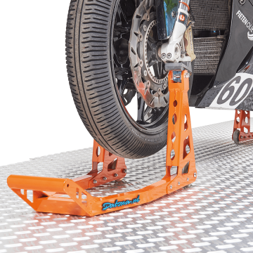 Motorrad Montageständer MotoGP Vorderrad - KTM Orange