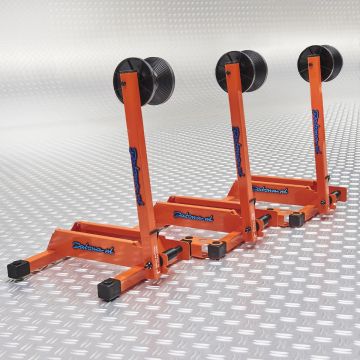 Fahrradständer Orange - 3 Stück