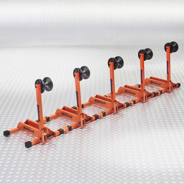 Fahrradständer orange - 5 Stück