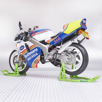 Motorrad Montageständer MotoGP Hinterrad - Kawasaki Grün
