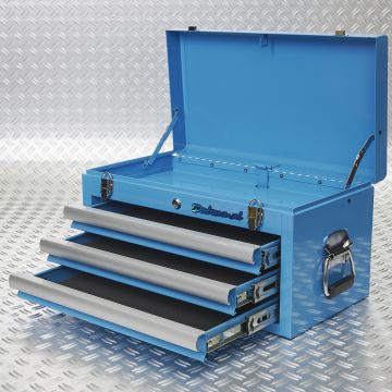 Werkzeugkiste - 3 Schubladen - Blau