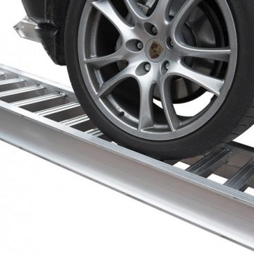 Aluminium Auffahrrampe für Autos im 2er Set 300 cm - 4 Tonnen