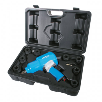 3/4'' Schlagschrauber 1120 Nm + 8-tlg. Stecknuss-Satz