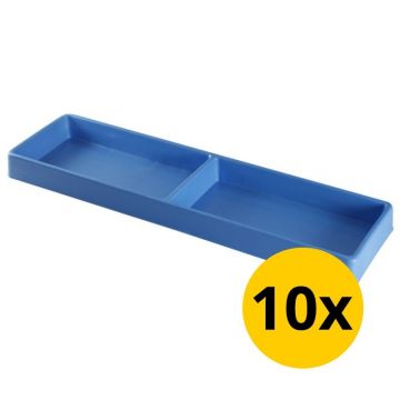 Fachtrenner " Lang" mit 2 Fächern - 10er Set