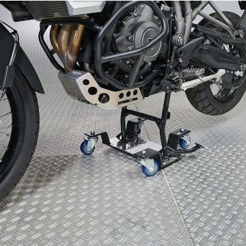 Rangierhilfe für Motorräder mit Hauptständer