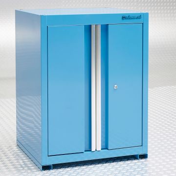Werkzeugschrank mit 2 Türen - Blau