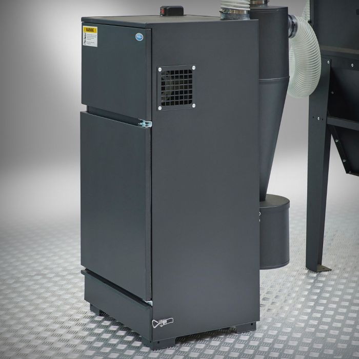 Externe Absaugung für Sandstrahlkabinen