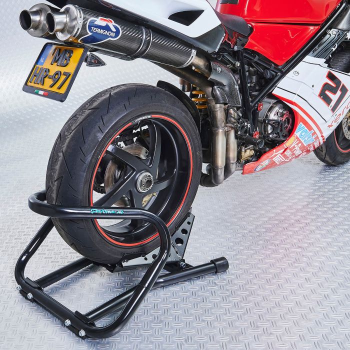 Motorradwippe XXL - Auch für Hinterräder-9