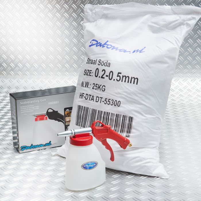 Soda-Strahlpistole + Soda