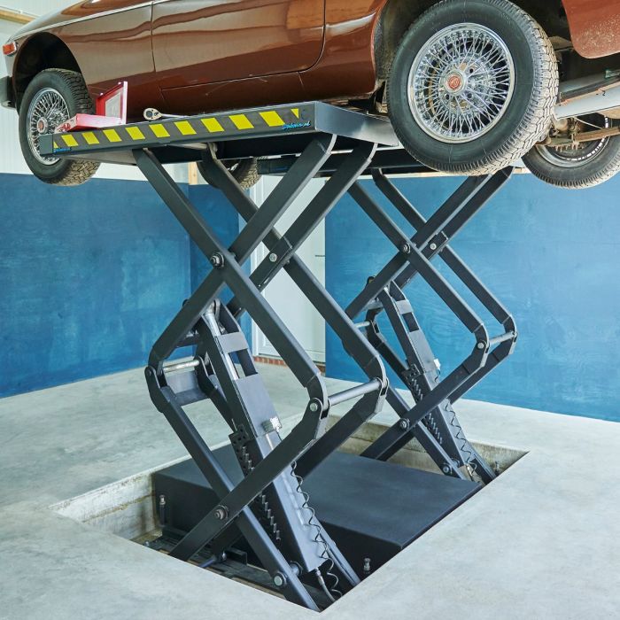 Unterflur-Scherenhebebühne - 230V-8
