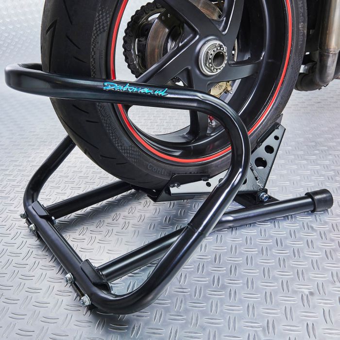 Motorradwippe XXL - Auch für Hinterräder-11