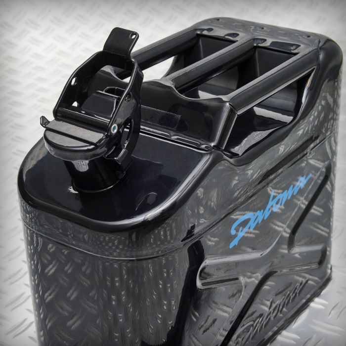 Tayg Kanister 5 Liter – Zugelassen Mit Einfüllstutzen & Messstreifen, Schwarz, ADR/RID Konform