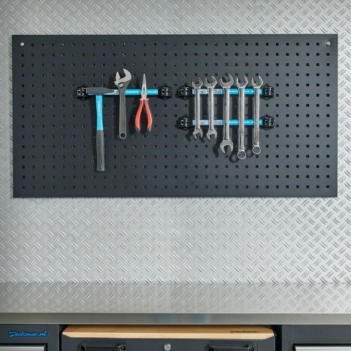 Magnetleiste für Lochwände im 3er Set - 25 cm-10