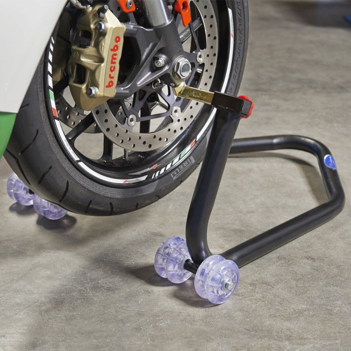 Montageständer "Black Xtreme" Vorderrad mit Adapter