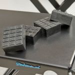Gummiblöcke für Hebebühnen 50 mm hoch - 4 Stück-7-thumb