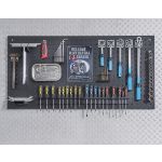 Werkstattlochwand 122 x 61 cm - Schwarz (2 Stück)-10-thumb