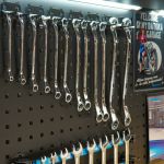 Werkstattlochwand 122 x 61 cm - Schwarz (2 Stück)-25-thumb