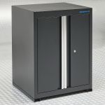 Werkbank 200 cm BAMBUS - 2 Türenschränke und 1 Schubladenschrank-12-thumb